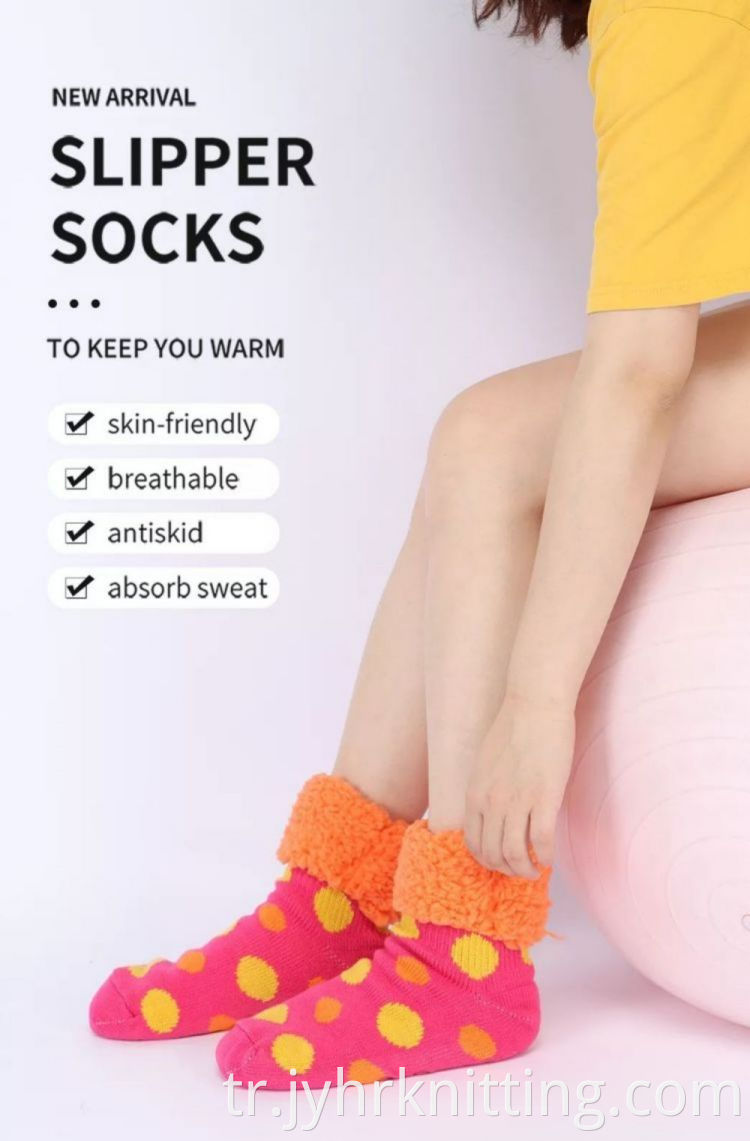 Fluffy Slipper Socks Booties